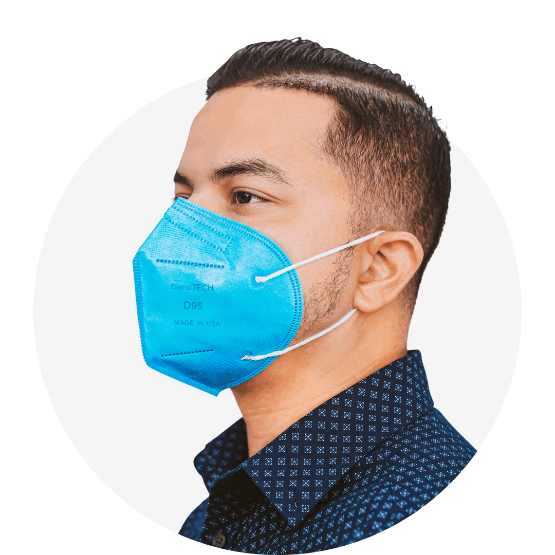 D95, Particulate Respirator, Fold Style with Earloops, (Case of 720)