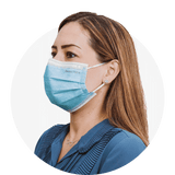 Surgical Disposable Mask, ASTM Level 3, (Box of 50)