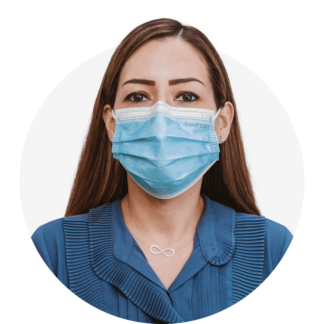 Surgical Disposable Mask ASTM Level 3 (Bag of 10), Size: Regular
