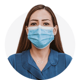 Surgical Disposable Mask ASTM Level 3 (Bag of 10), Size: Regular