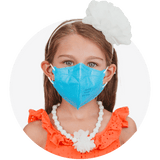 Kids Extra Small Particulate Respirator Fold Style With Earloops  (Box of 20)