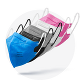 Kids Extra Small Particulate Respirator Fold Style With Earloops  (Box of 20)