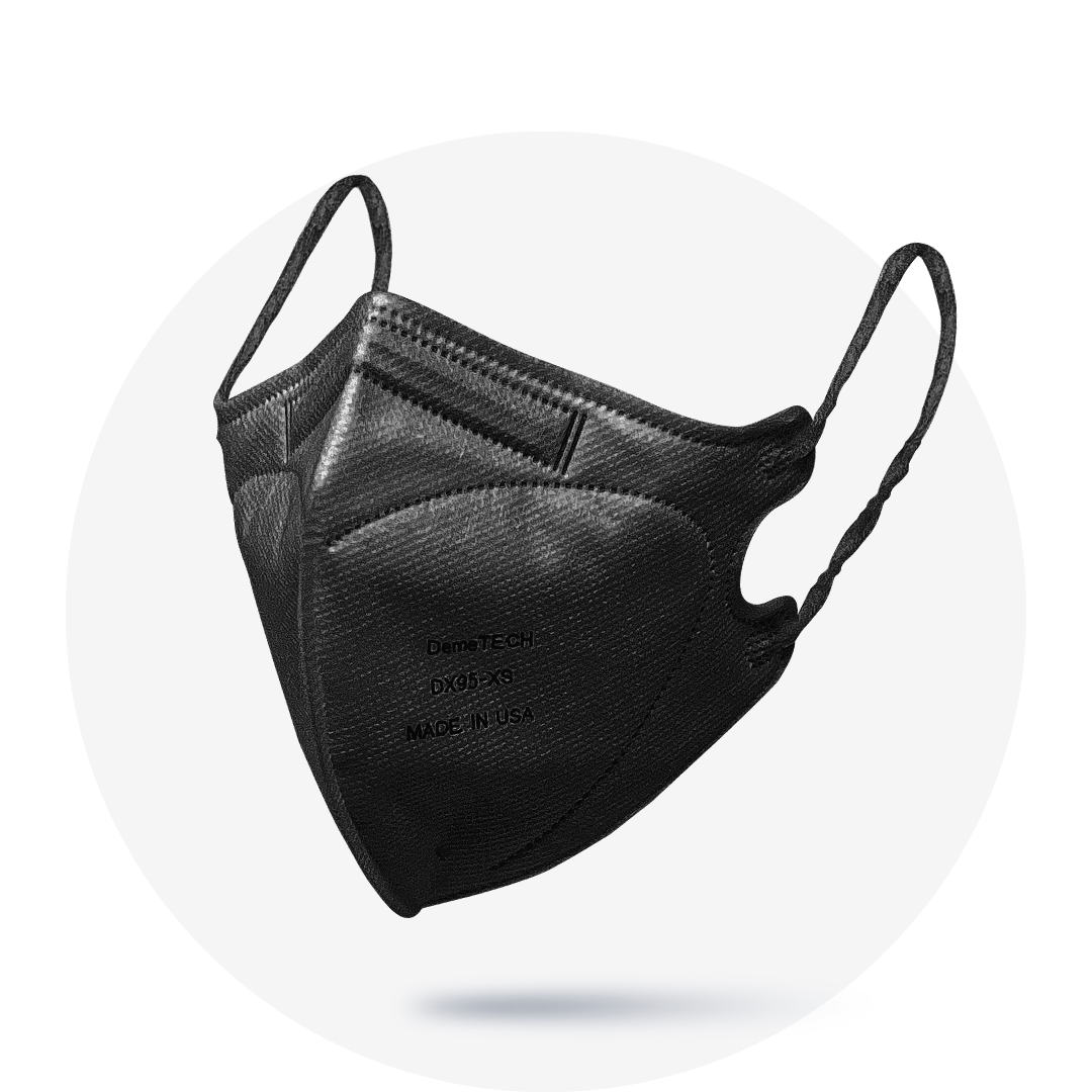 Kids, White Extra Small Particulate Respirator Fold Style With Earloops  (Box of 20)