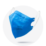 Kids, Blue Extra Small Particulate Respirator Fold Style With White Earloops (Box of 20)