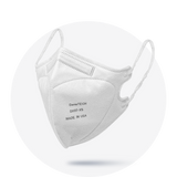 Kids, White Extra Small Particulate Respirator Fold Style With Earloops  (Box of 20)