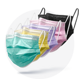 Multi-Color Pack Disposable Mask ASTM Level 3 (Box of 50)