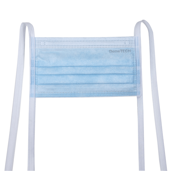 Surgical Disposable Mask Horizontal Head Tie ASTM Level 3 (Box of 50