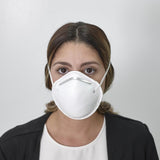 Surgical, N95 Respirator Mask, Cup Style, (Box of 20,  Size: Small