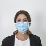 Surgical Disposable Mask Horizontal Head Tie ASTM Level 3 (Box of 50)