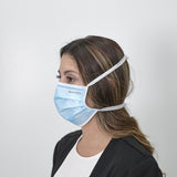 Surgical Disposable Mask Horizontal Head Tie ASTM Level 3 (Box of 50)