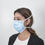 Surgical Disposable Mask Horizontal Head Tie ASTM Level 3 (Box of 50)