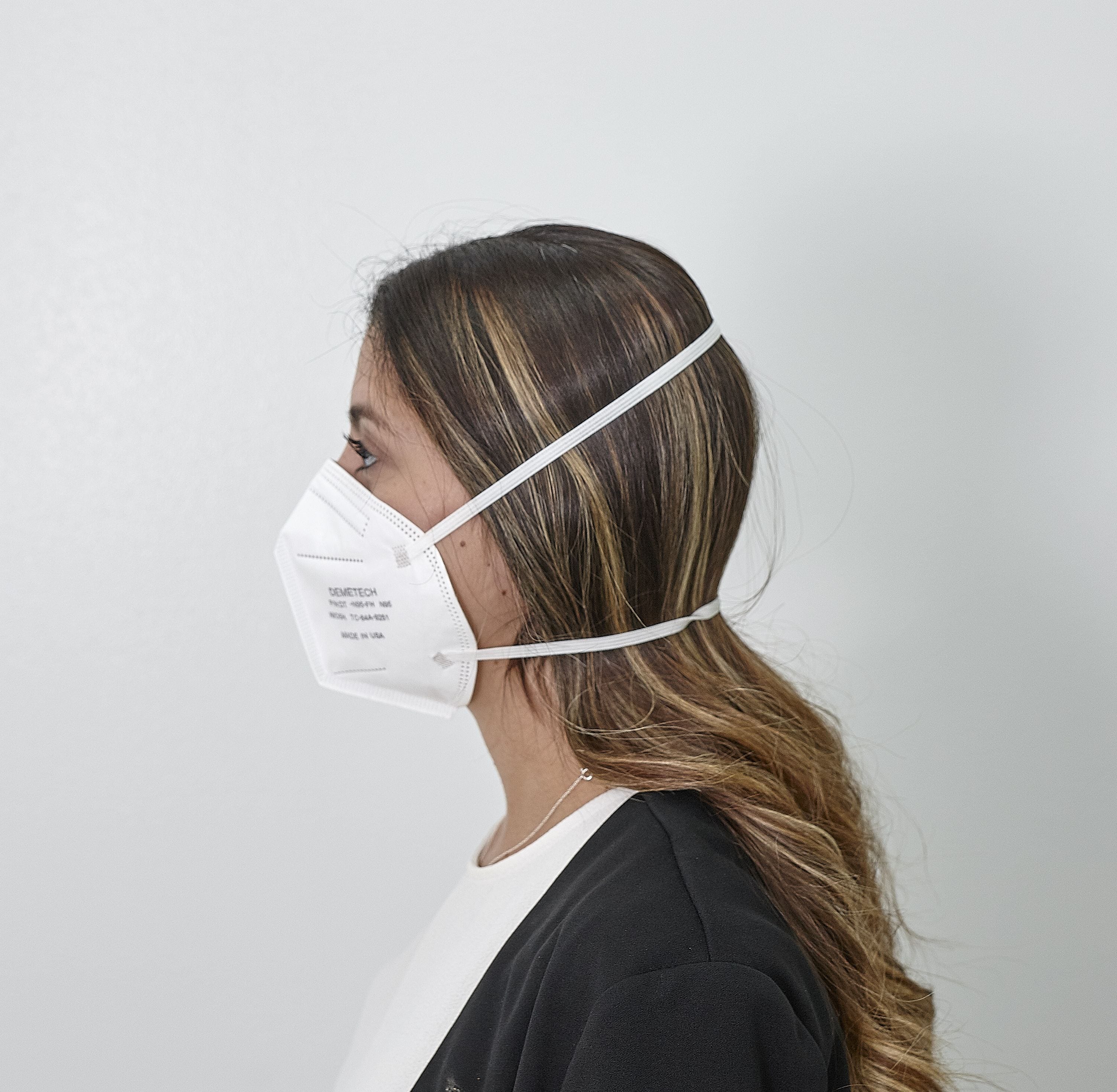 N95 Respirator Mask, Fold Style, NIOSH APPROVED, (Box of 20), Size: Small