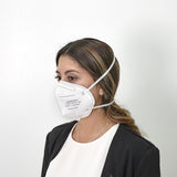 N95 Respirator Mask, Fold Style, NIOSH APPROVED, (Box of 20), Size: Small