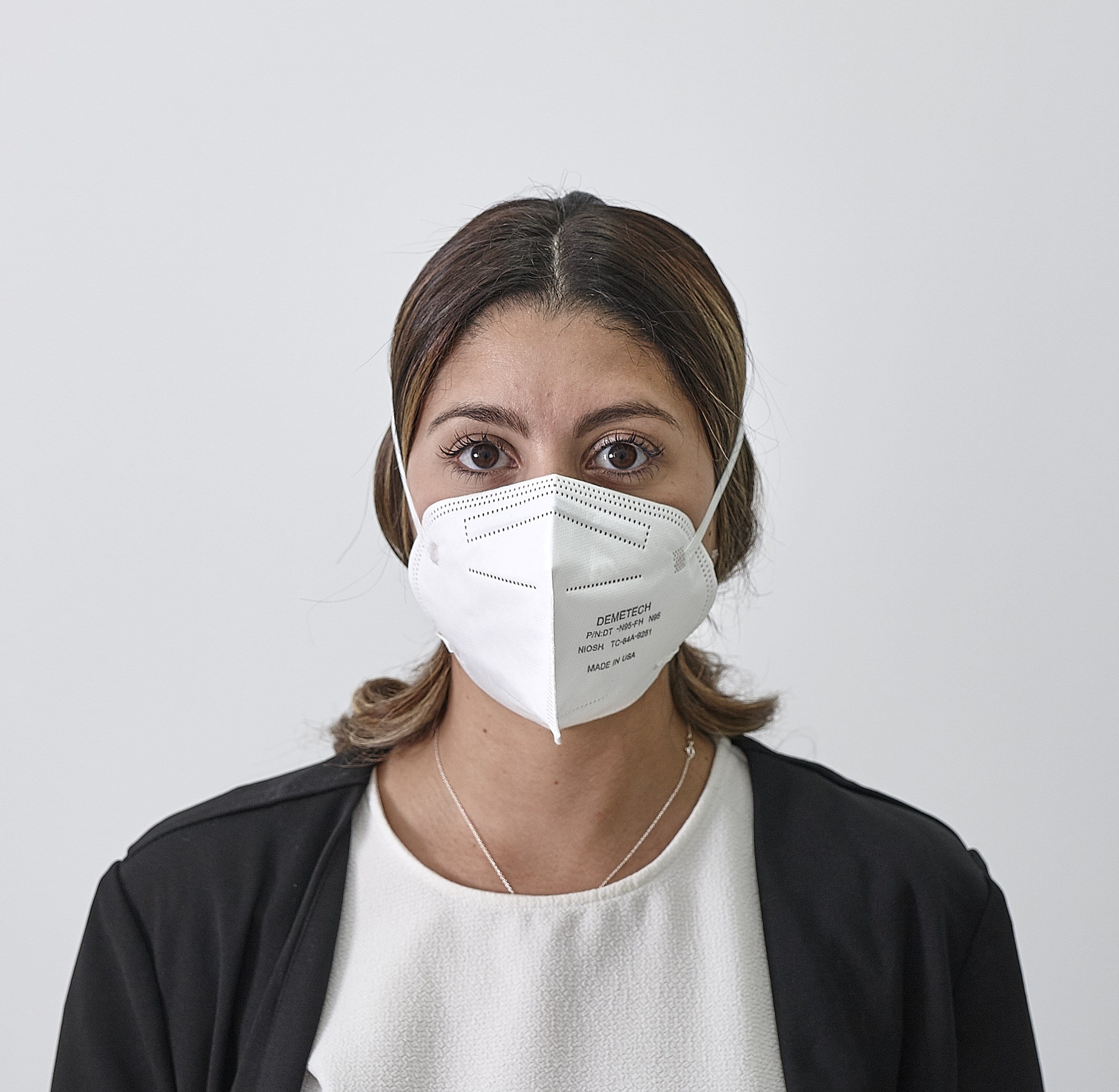 N95 Respirator Mask, Fold Style, NIOSH APPROVED, (Box of 20), Size: Sm ...