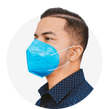 D95, Particulate Respirator, Fold Style with Earloops, (Case of 720)