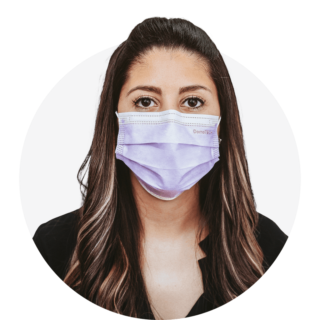 MultiColor Pack Disposable Mask ASTM Level 3 (Box of 50) DemeTECH