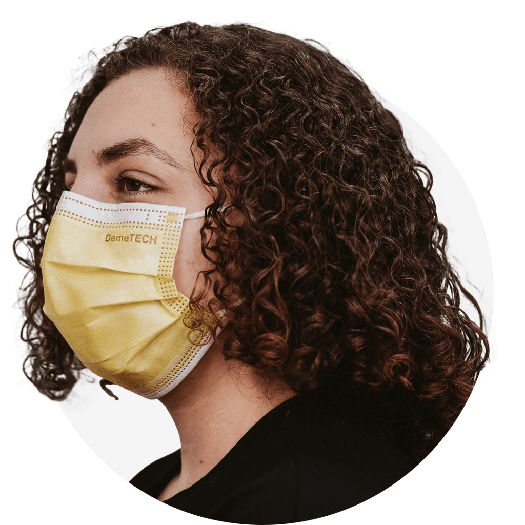 MultiColor Pack Disposable Mask ASTM Level 3 (Box of 50) DemeTECH