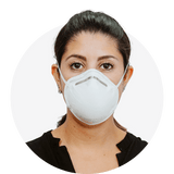 N95 Respirator Mask, Cup Style, NIOSH APPROVED, (Box of 20)