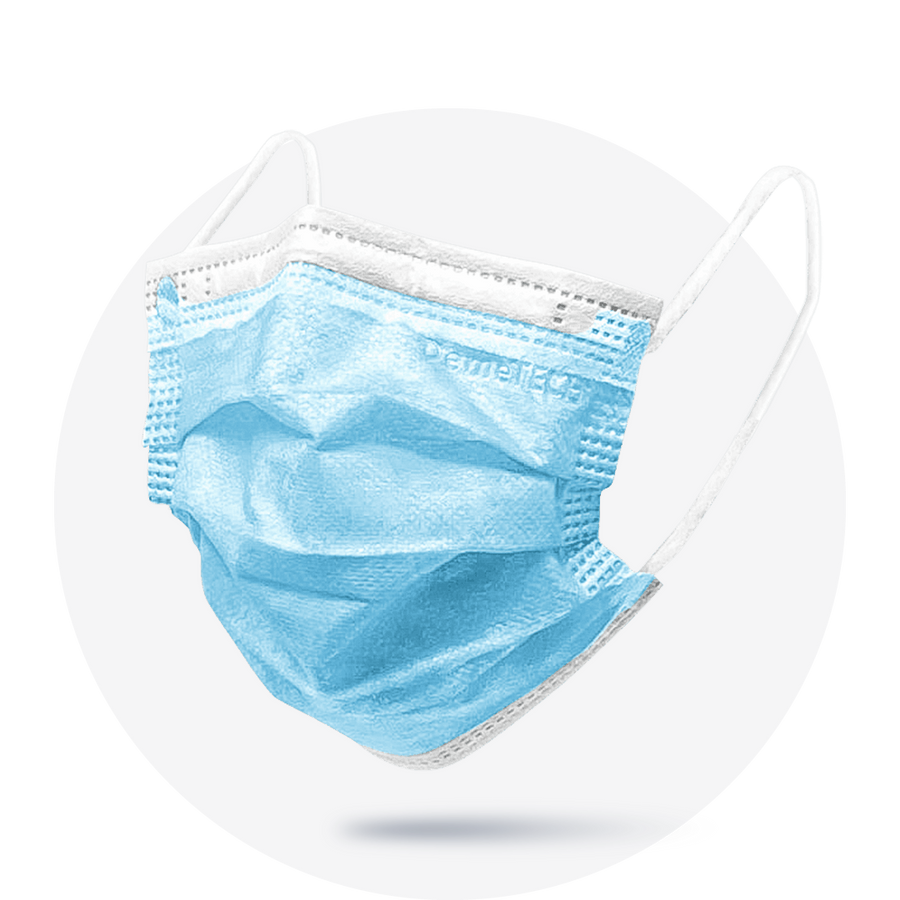 Surgical Mask ASTM Level 3, (Box of 50), Size: Small