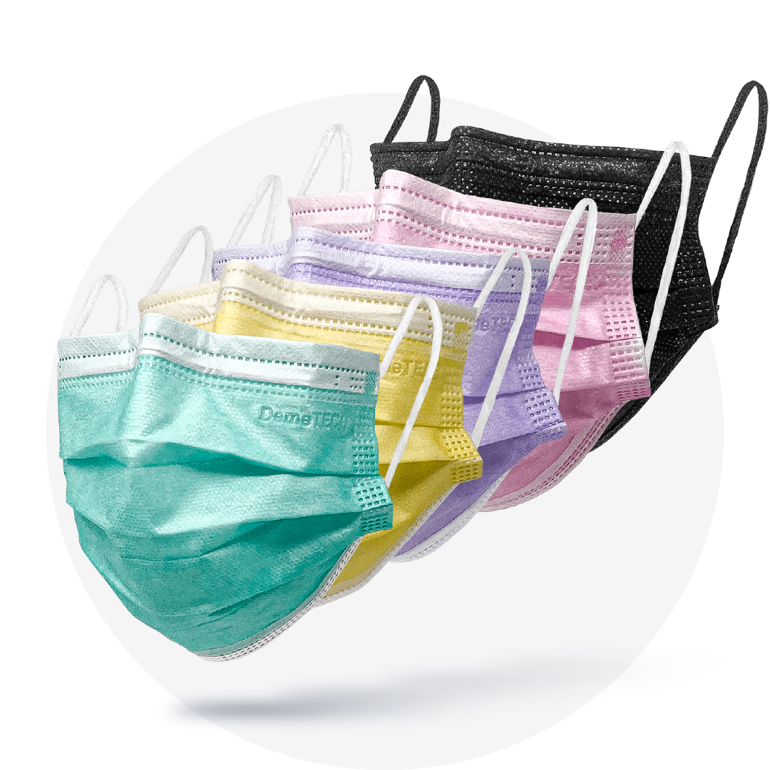 Multi-Color Pack Disposable Mask ASTM Level 3 (Box of 50)